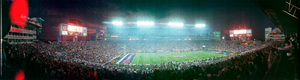 Super Bowl XXXV: Baltimore Ravens vs. New York Giants, Tampa, Florida: panoramic photograph
