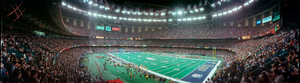 Super Bowl XXXVI: New England Patriots vs. St. Louis Rams, New Orleans, Louisiana: panoramic photograph