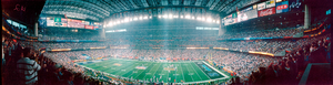 Super Bowl XXXVIII: New England Patriots vs. St. Louis Rams, Houston, Texas: panoramic photograph