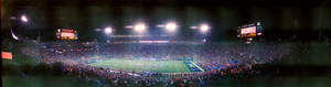 Super Bowl XXXIX: New England Patriots vs. Carolina Panthers, Jacksonville, Florida: panoramic photograph