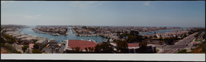 Lido Isle, Newport Beach, California: panoramic photograph
