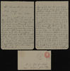Correspondence, E.H. Syphus to H.E. George