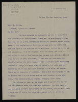 Correspondence, King, Burton and King, Attys, to Levi Syphus
