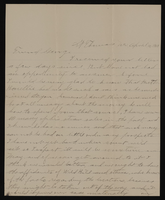 Correspondence, Levi Syphus to H.E. George