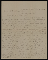 Correspondence, Levi Syphus to Hampton George