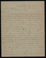Correspondence, J.E. Talmage to Levi Syphus