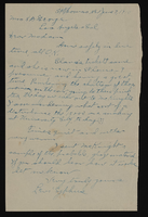 Correspondence, Levi Syphus to Sadie George