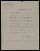 Correspondence, Ed W. Clark to Sadie George