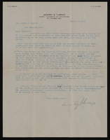 Correspondence, Levi Syphus to Sadie George