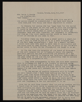 Correspondence, Levi Syphus to Sadie George