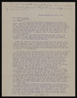 Correspondence, Levi Syphus to Sadie George