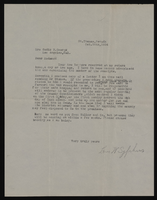 Correspondence, Levi Syphus to Sadie George