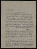 Correspondence, Levi Syphus to Sadie George