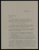 Correspondence, Levi Syphus to Sadie George Clayton