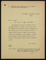 LVLWC - sale of water production facilities of UPRRC