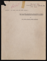 LVLWC - sale of water production facilities of UPRRC
