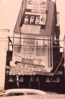 Jackpot Club wall sign, Elko, Nevada: photographic print