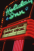 Holiday Inn monument and marquee sign, Elko, Nevada: photographic print
