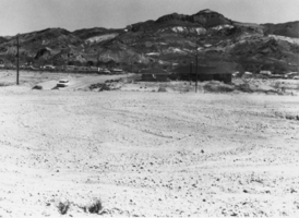 Looking east toward Beatty, Nevada: photographic print