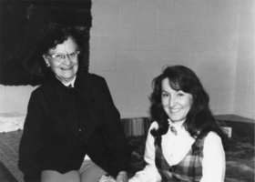 Billie Bettles with her granddaughter, Maryanne Hensyel: photographic print