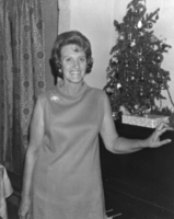 Celesta Lisle Lowe at her home in Las Vegas, Nevada, Christmas: photographic print