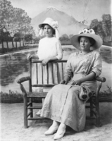 Daughters of R.J. "Dad" Fairbanks in Long Beach, California: photographic print