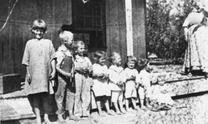 Some of the Fairbanks and Lisle Family at the China Ranch, Amargosa River: photographic print