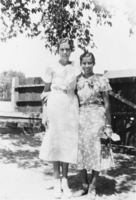 Florence Palsgrove (left) and Chloe Lisle: photographic print