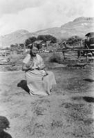 Mrs. Bennett, a school teacher at Beatty: photographic print