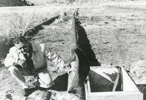 Part of the Beatty, Nevada water system: photographic print