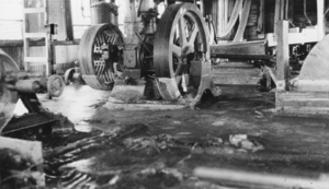 Aftermath of a flood in Beatty, Nevada: photographic print
