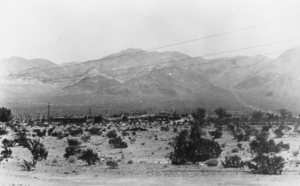 A view of Carrara, Nevada: photographic print