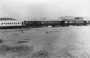 Tonopah and Tidewater Railroad cars: photographic print