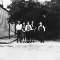 North side of Judge William Gray's home, Main Street, Nevada: photographic print