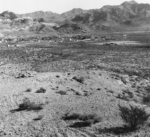Beatty, Nevada, looking east: photographic print