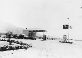 Chevron Service Station: photographic print