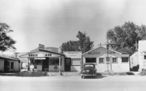 Main Street of Beatty looking to the northwest: photographic print