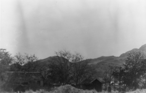 Reidhead home on the end of Main Street: photographic print