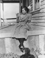 Anna Baker, mother of Helen Fallini, Cherry, Arizona: photographic print