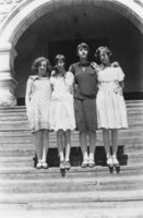 Eighth grade graduation, Goldfield, Nevada: photographic print