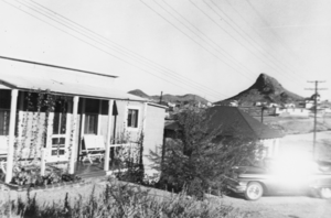 Home of Norman "Curly" Coombs: photographic print