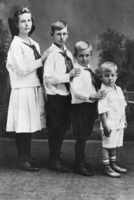 Children of Clyde Rufus Terrell and Kitty Wheeler Terrell: photographic print