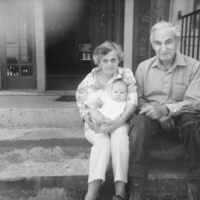 Charlene and Madison Locke, Ely: photographic print
