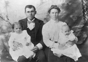 Louis Cirac, Sr., and his wife, Elizabeth Joseph Cirac: photographic print