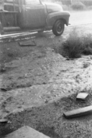 Flood waters that struck Manhattan: photographic print