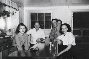 Original bar, Carver's Station, Nevada: photographic print