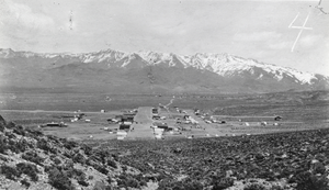 View of Round Mountain: photographic print
