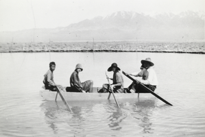 Pond possibly located on the Berg Ranch, Smoky Valley, Nevada: photographic print