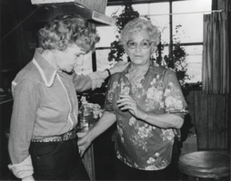 Irene "Rene" Rogers Berg Zaval and Georgetta "Getta" Berg Farrington Jakowatz: photographic print