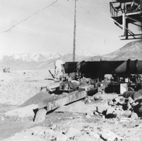 Placer mining plant: photographic print